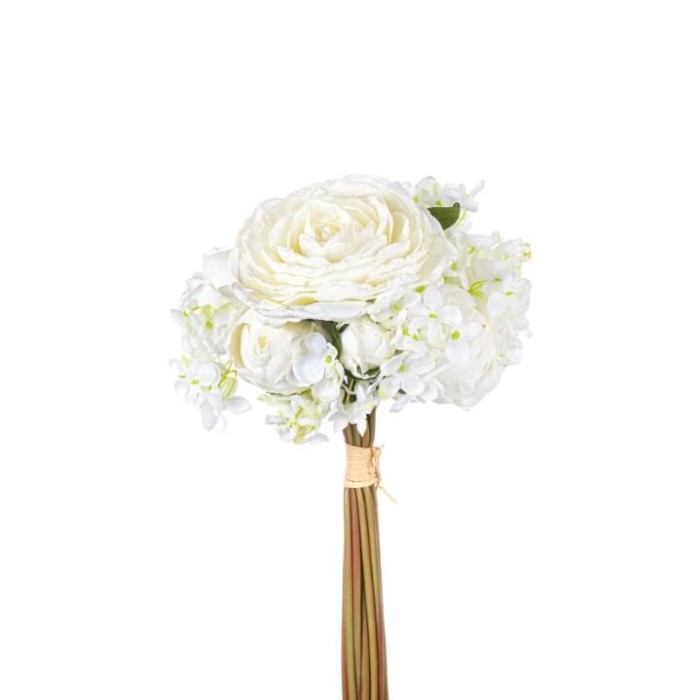 BOUQUET MISTO CRANUNCOLI WHIT